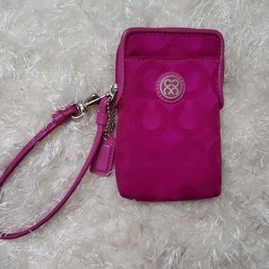 Coach Wristlet (Camera/phone)